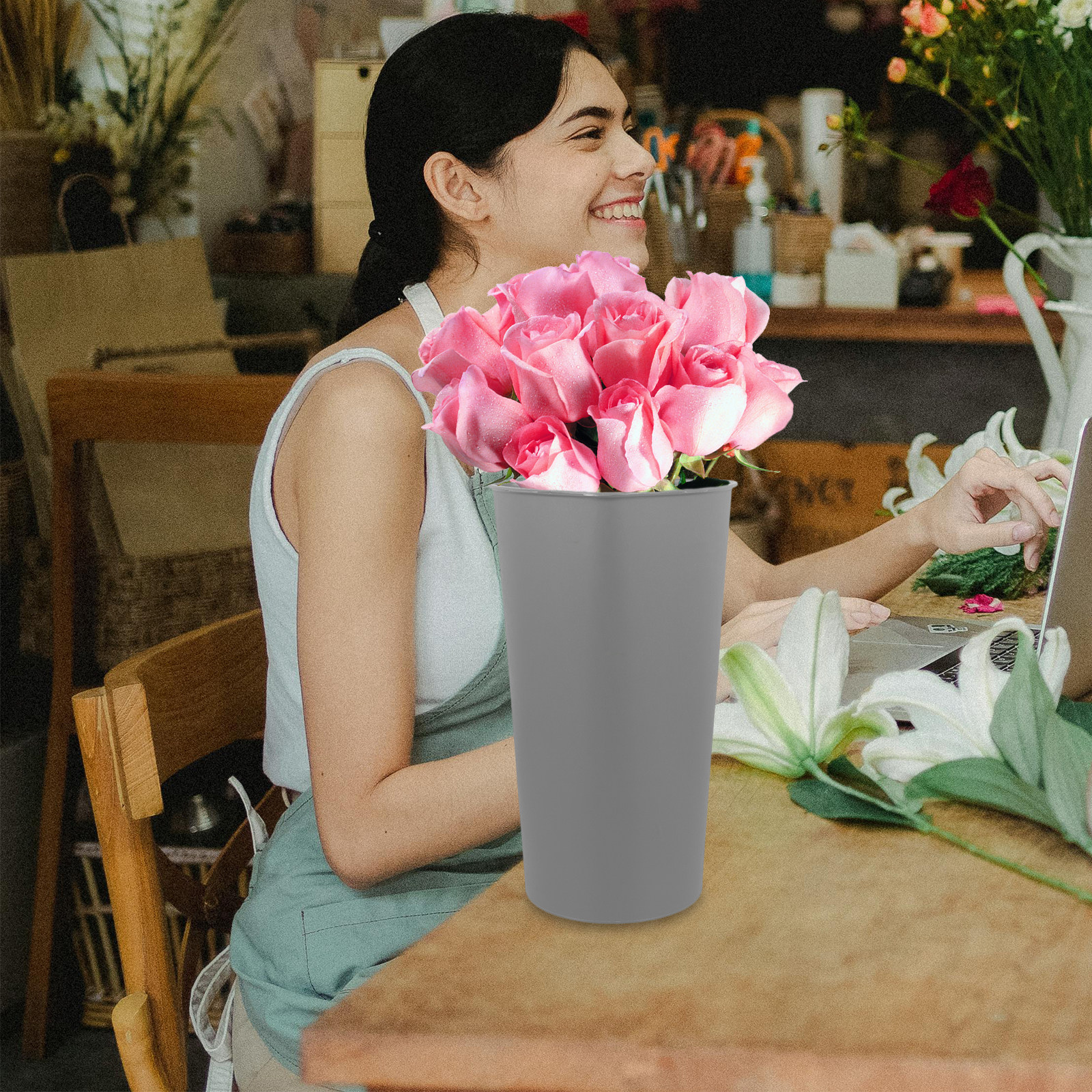 Creative Triangular Bucket Tal - Florist Supply Buckets recension och pris
