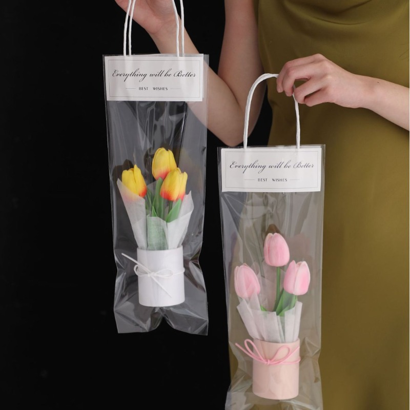 Tulip Flower Box Handmade Croc - Florist Supply Buckets recension och pris