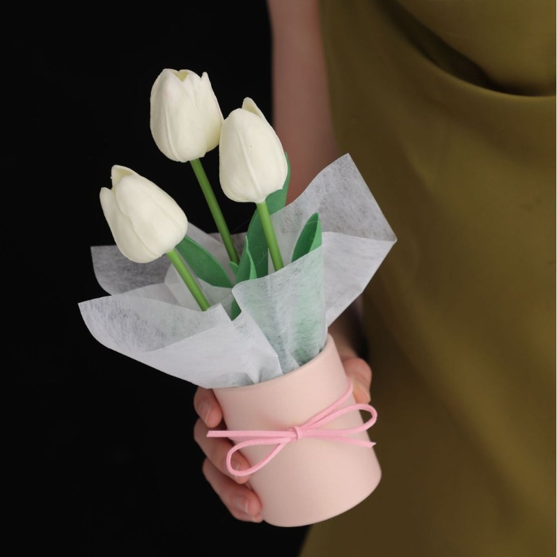 Tulip Flower Box Handmade Croc - Florist Supply Buckets recension och pris