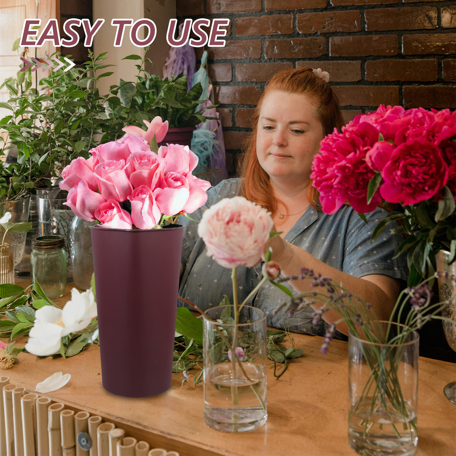 Triangle Floral Bucket Stable  - Florist Supply Buckets recension och pris