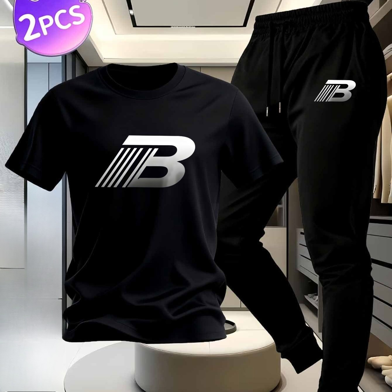 Men's Casual Set_ White Cotton - B & J Florist Supply Linwood recension och pris