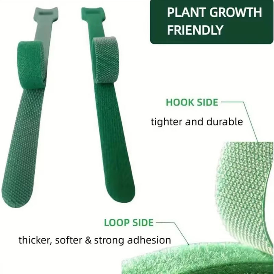 Reusable Green Plant Ties Nylo - Florist Supp recension och pris