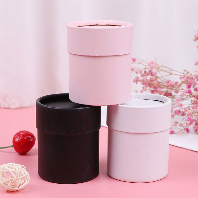Round Flower Paper Box With Li - Florist Supply Buckets recension och pris