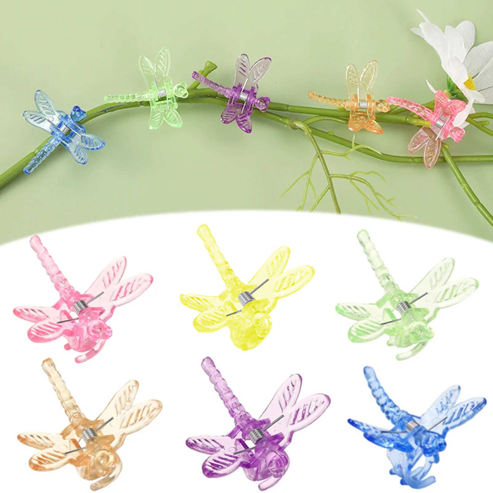 100pcs Plant Orchid Clips Tran - Florist Supp recension och pris